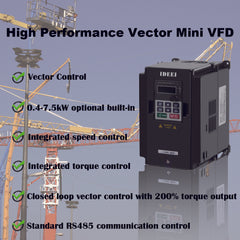 100PV Mini Inverter | 5.5KW DC900V | AC Inverter Drive | for General Purpose Applications